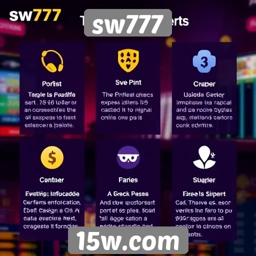 principais funcionalidades do site sw777 analisadas